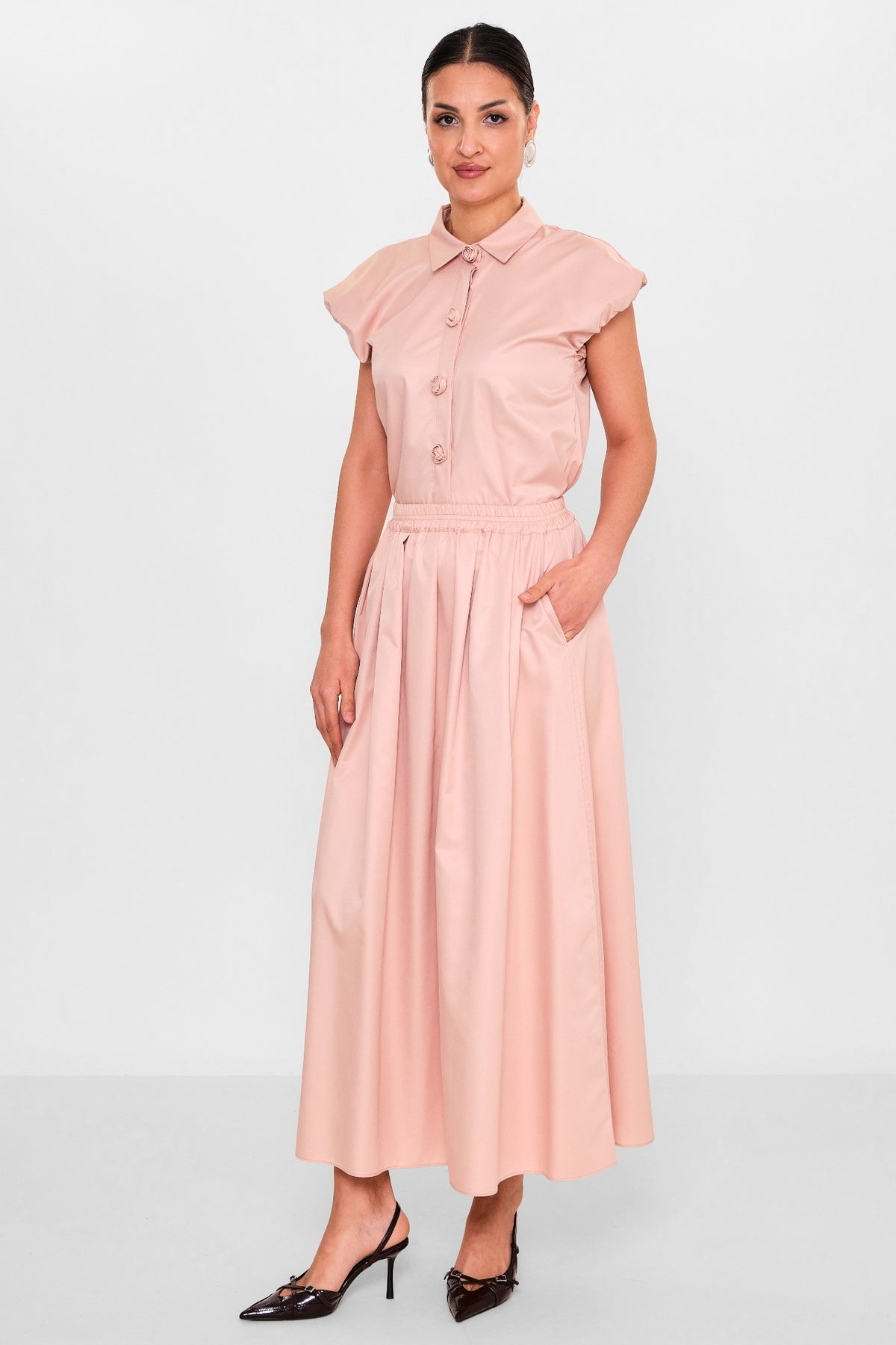Myraang - Plus Size Skirt (MRG26Y03-3842) - 8690200127458