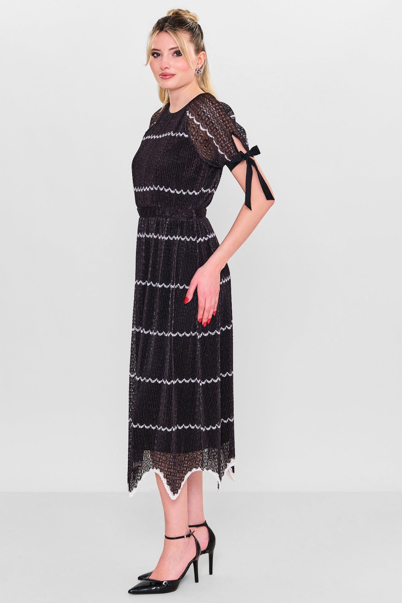 Myraang - Plus Size Dress (MRG26Y05-2916) - 8690200127465
