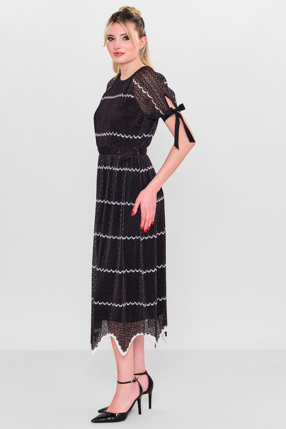 Myraang - Plus Size Dress (MRG26Y05-2916) - 8690200127465