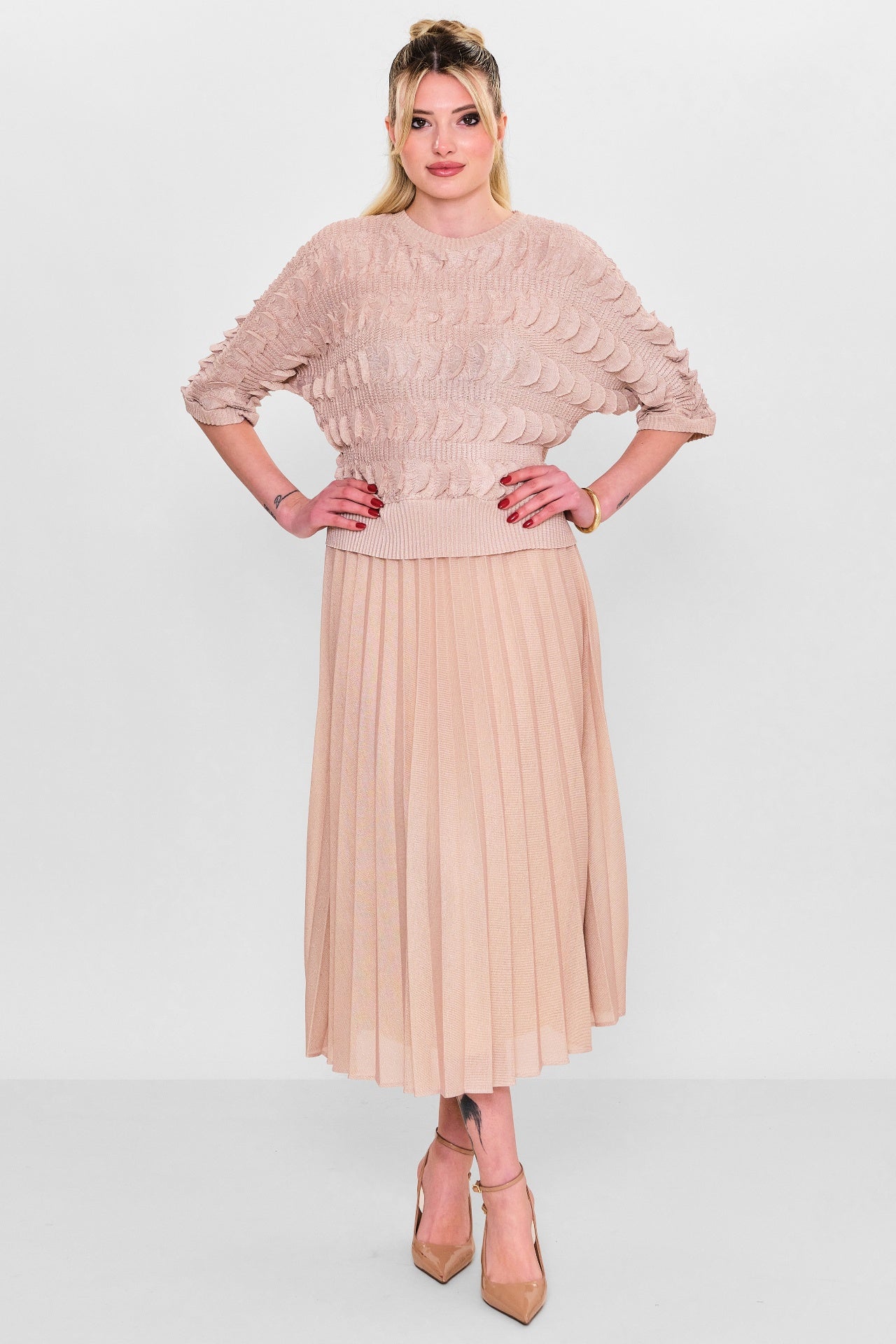 Myraang - Plus Size Suit (MRG26Y05-3097) - 8690200127489
