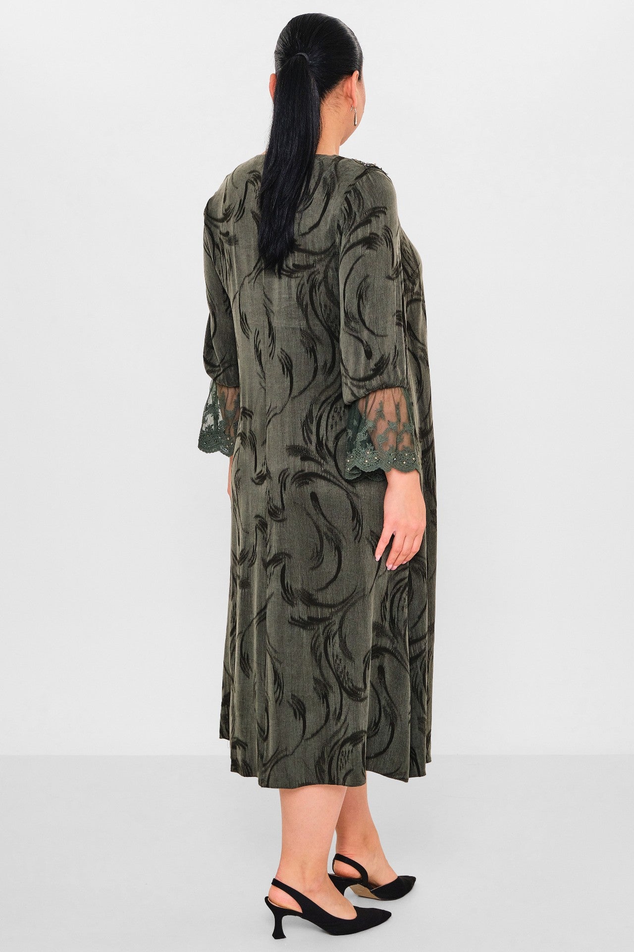 Ksas - Plus Size Dress (KSAS32393) - 8690200127526