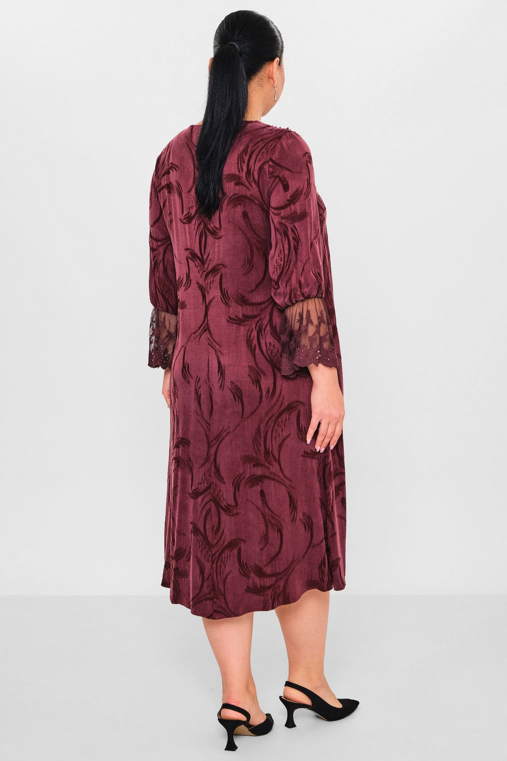 Ksas - Plus Size Dress (KSAS32393) - 8690200127540