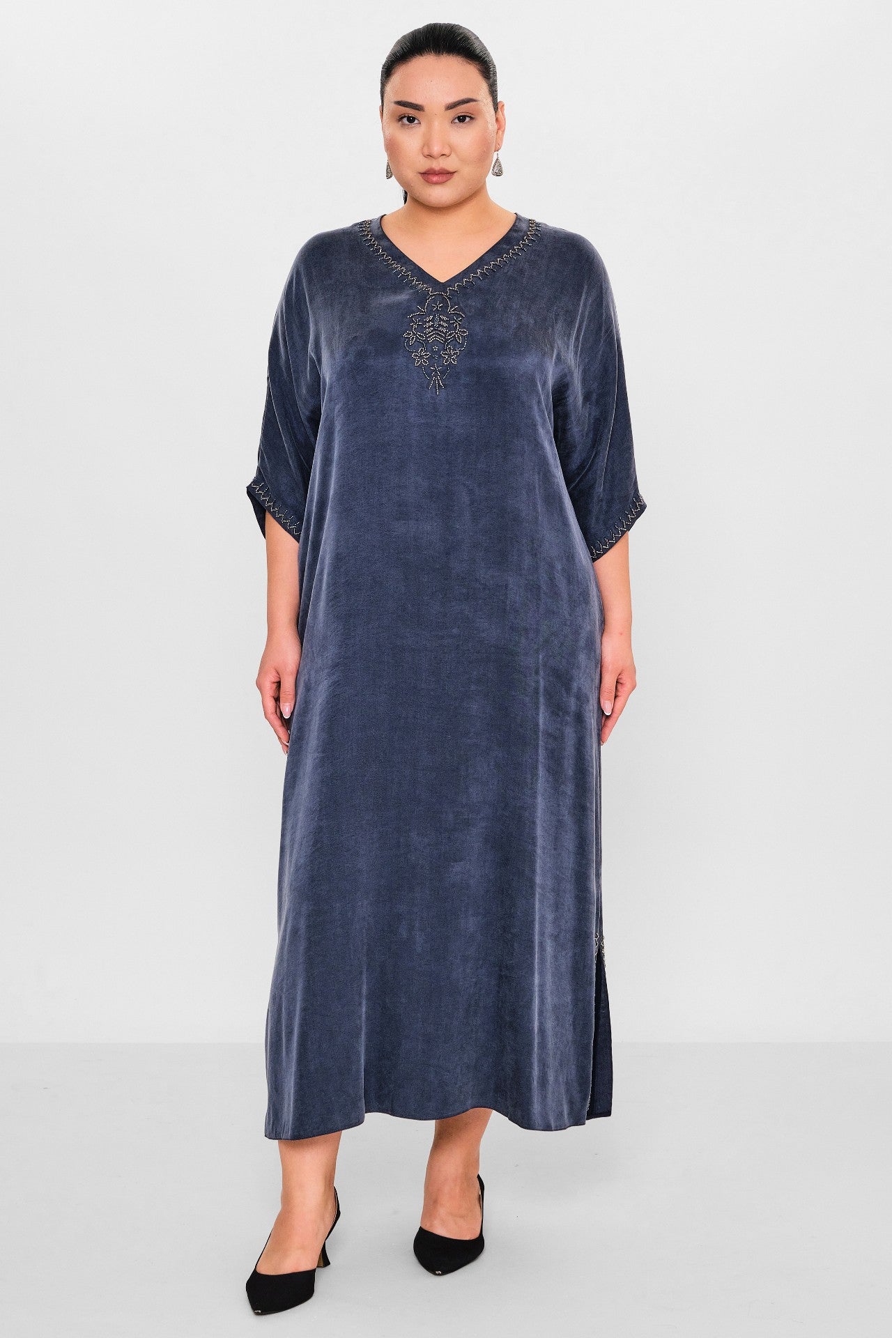 Ksas - Plus Size Dress (KSAS32395) - 8690200127557