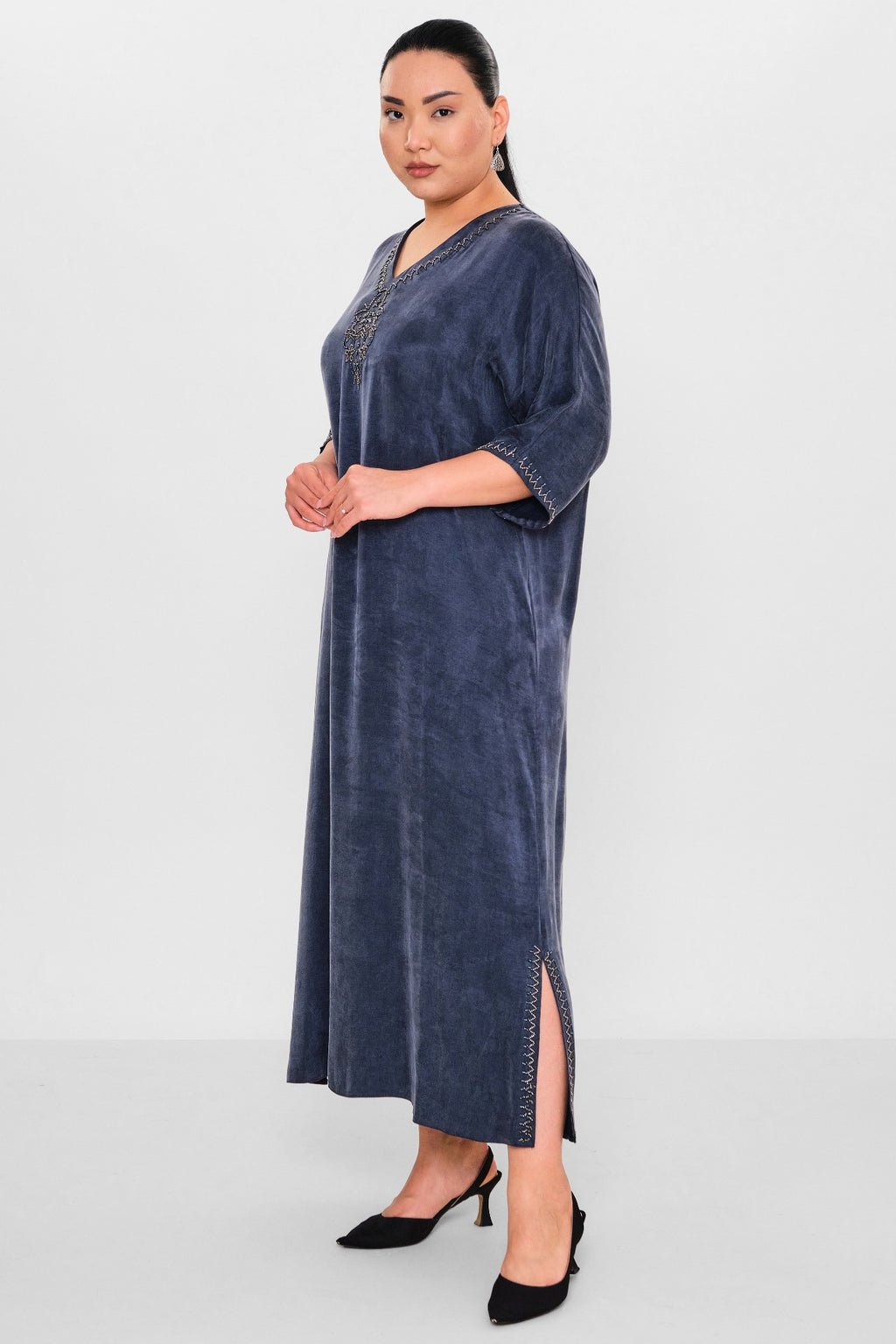Ksas - Plus Size Dress (KSAS32395) - 8690200127557