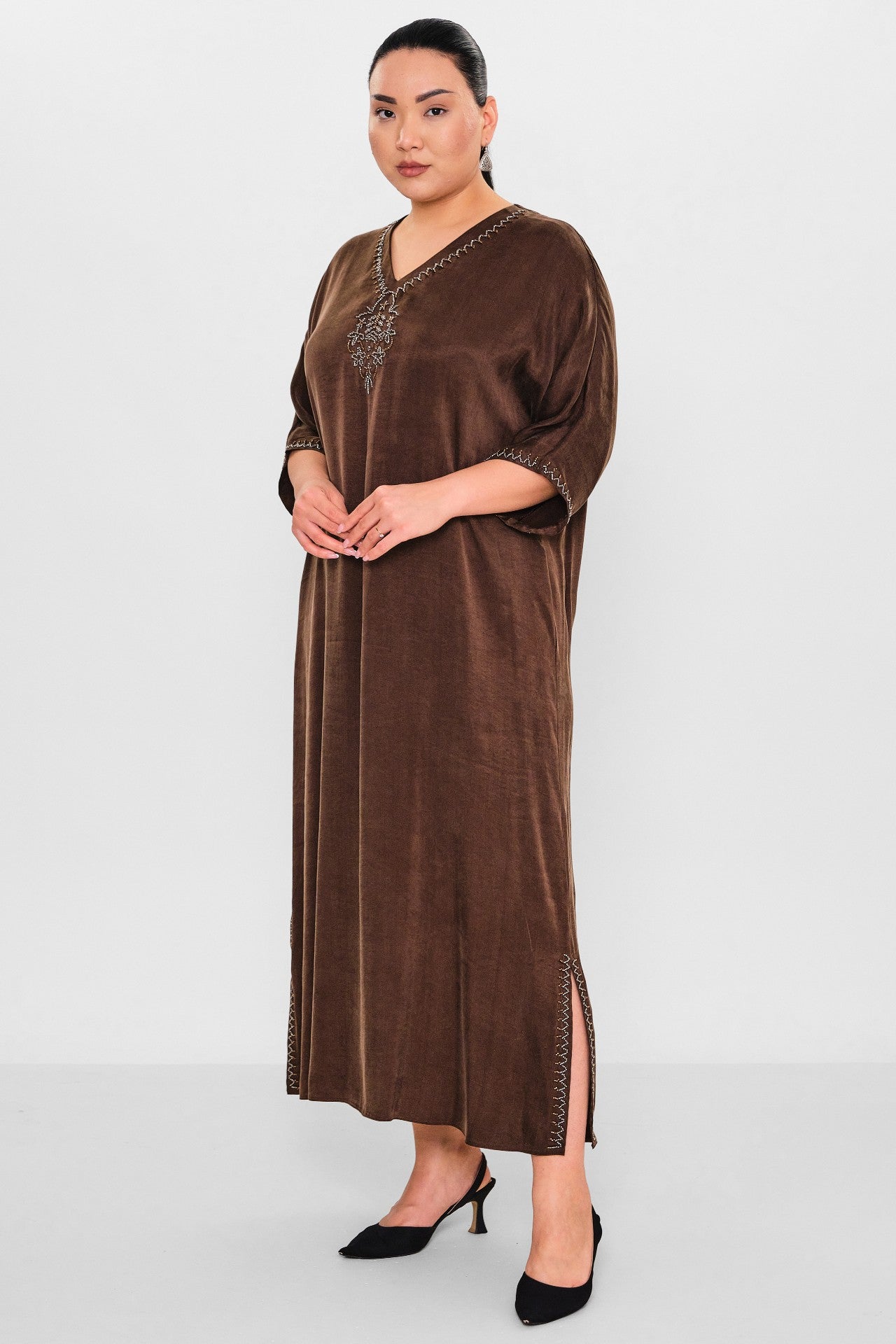 Ksas - Plus Size Dress (KSAS32395) - 8690200127564