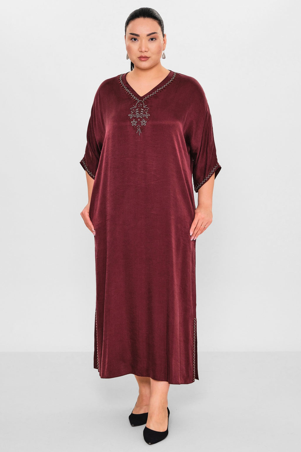 Ksas - Plus Size Dress (KSAS32395) - 8690200127571