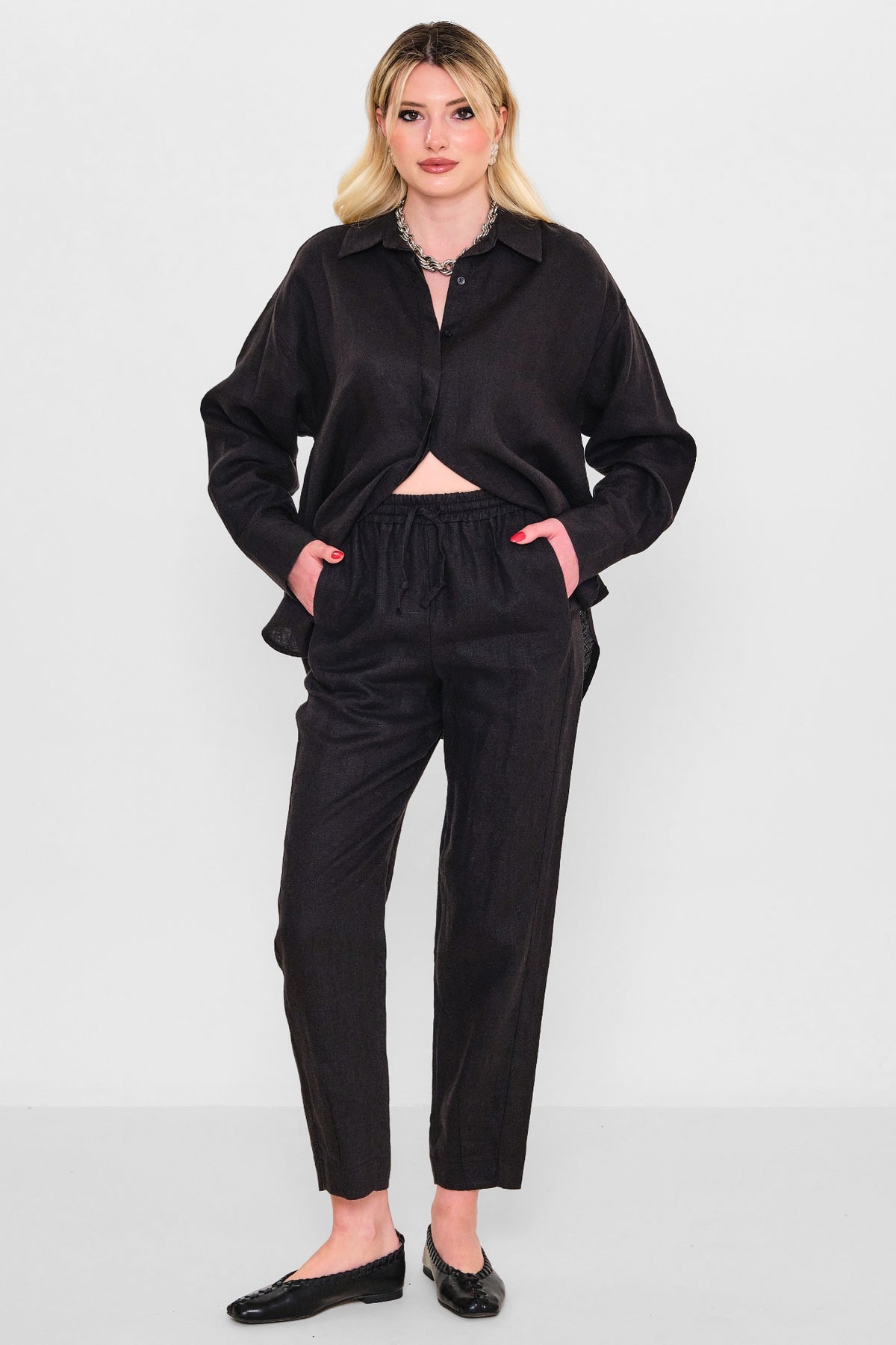 Jarrivee - Plus Size Trousers (JRVSS25J1090) - 8690200127595