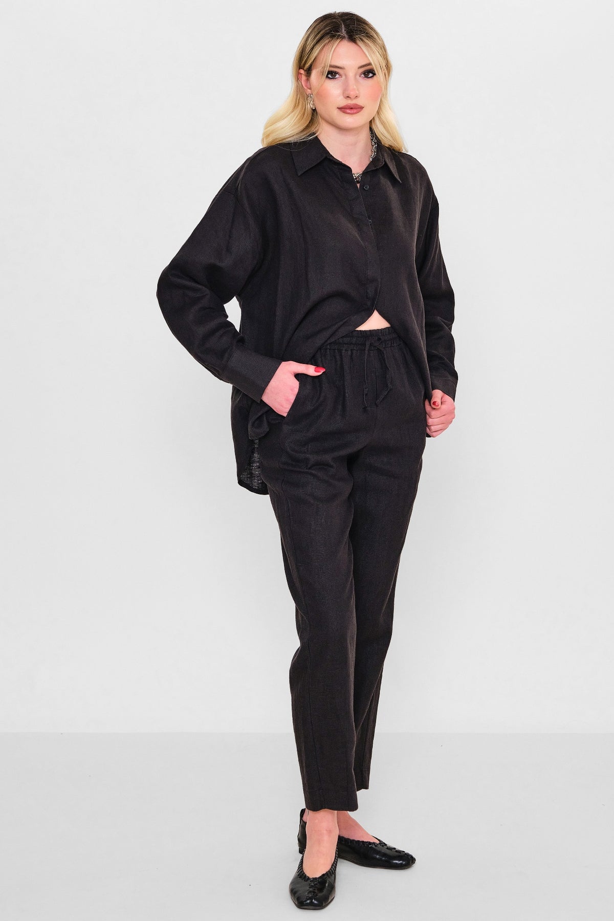 Jarrivee - Plus Size Trousers (JRVSS25J1090) - 8690200127595