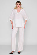 Jarrivee - Plus Size Blouse (JRVSS25J4148) - 8690200127601