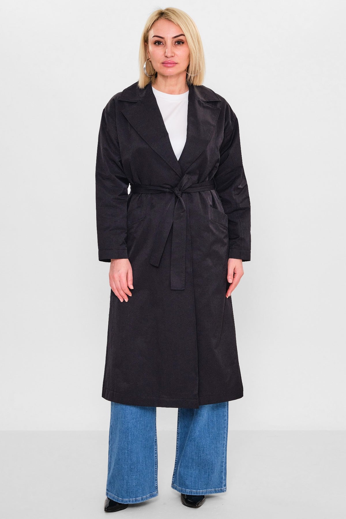 Revaro - Regular Size Trench coat (RVR26YT-0476) - 8690200127656