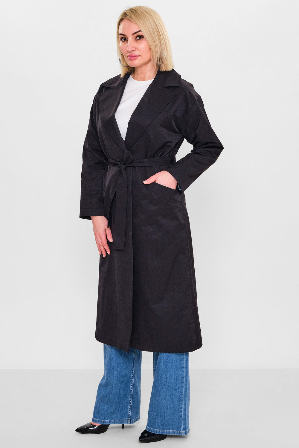 Revaro - Regular Size Trench coat (RVR26YT-0476) - 8690200127656