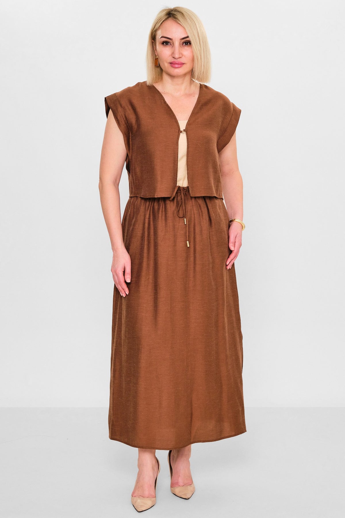 Revaro - Regular Size Dress (RVR26YS-9083) - 8690200127748