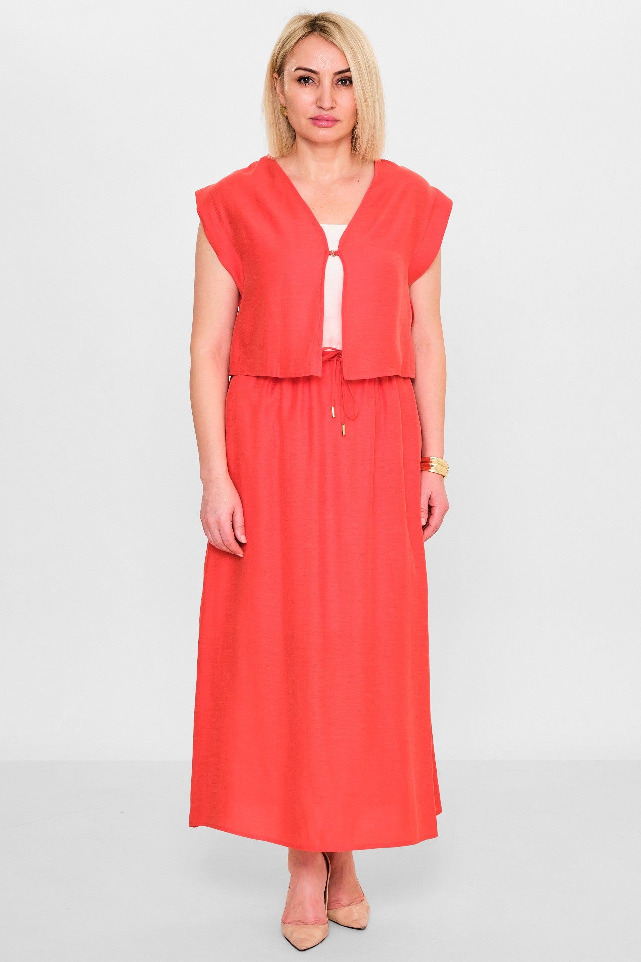 Revaro - Regular Size Dress (RVR26YS-9083) - 8690200127755