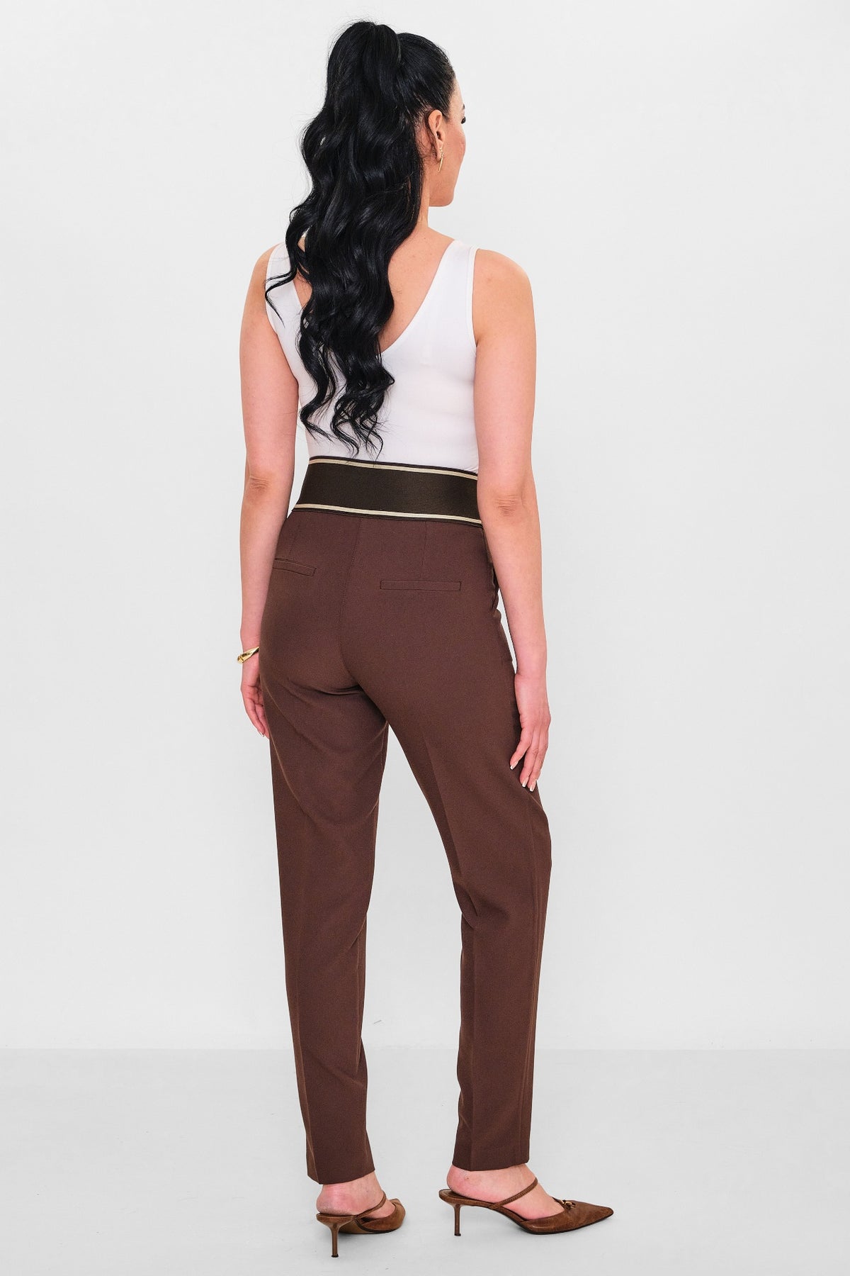 Devatex - Plus Size Trousers (DVT3052-200-38-44) - 8690200127878