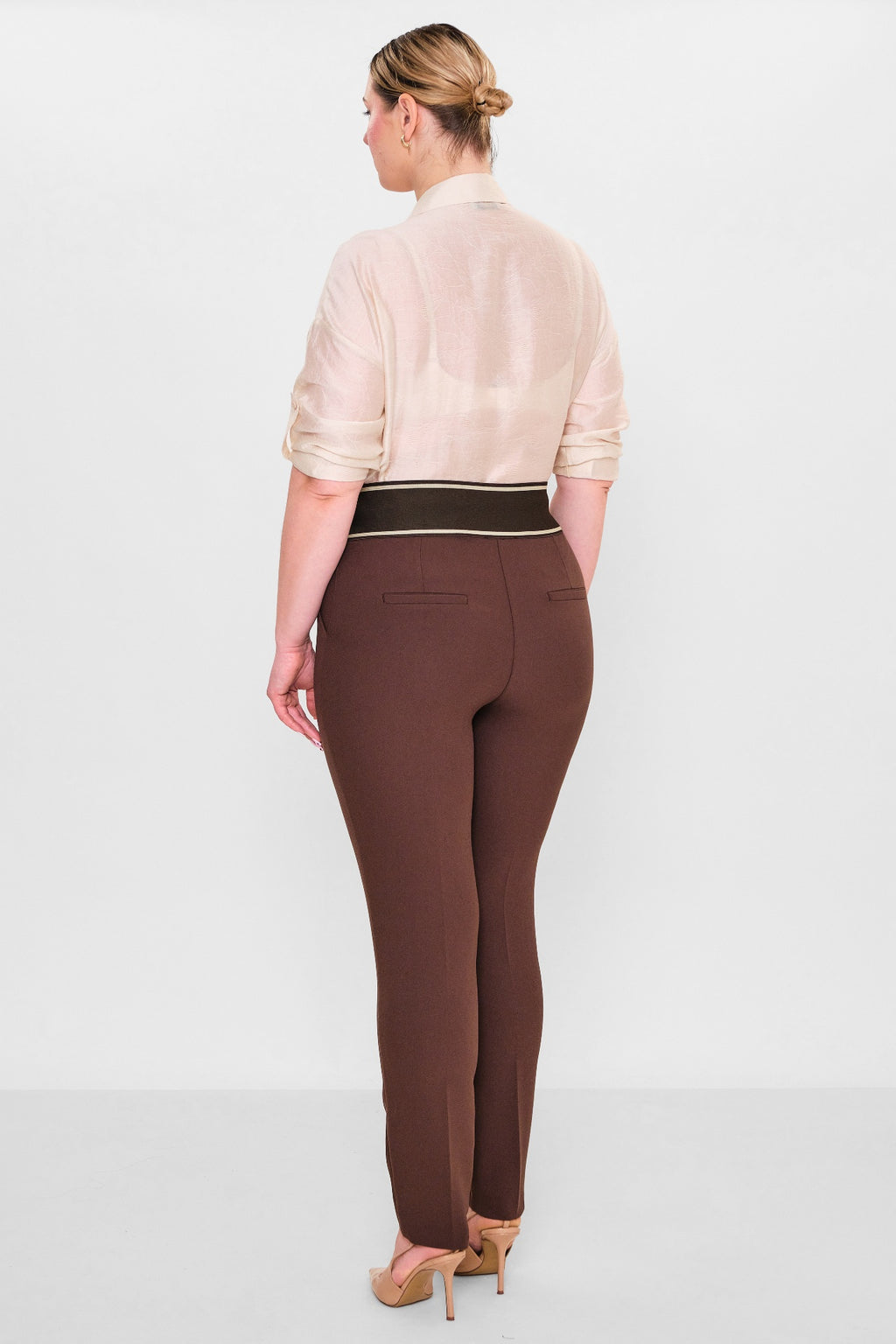 Devatex - Plus Size Trousers (DVT3052-200-42-48) - 8690200127892