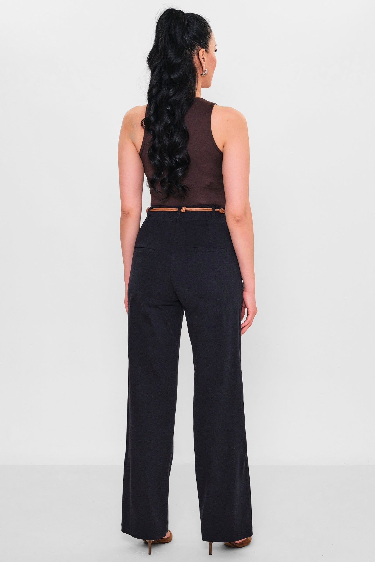 Devatex - Plus Size Trousers (DVT3089-075-36-42K) - 8690200127915