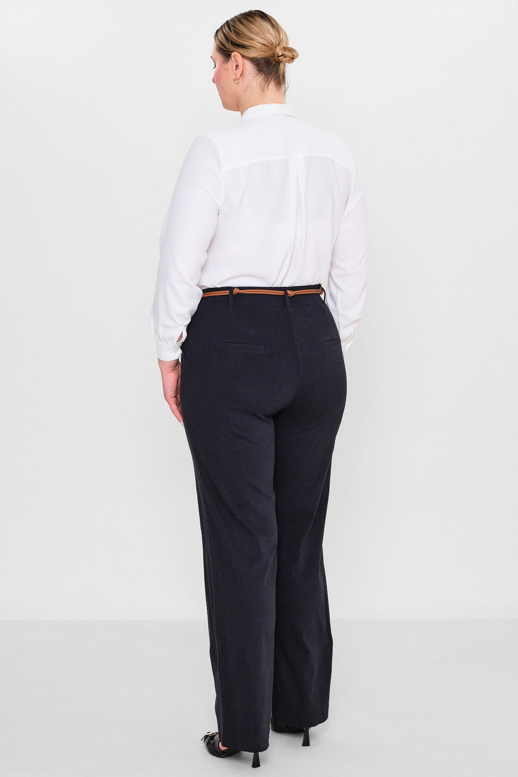 Devatex - Plus Size Trousers (DVT3089-075-42-48B) - 8690200127939