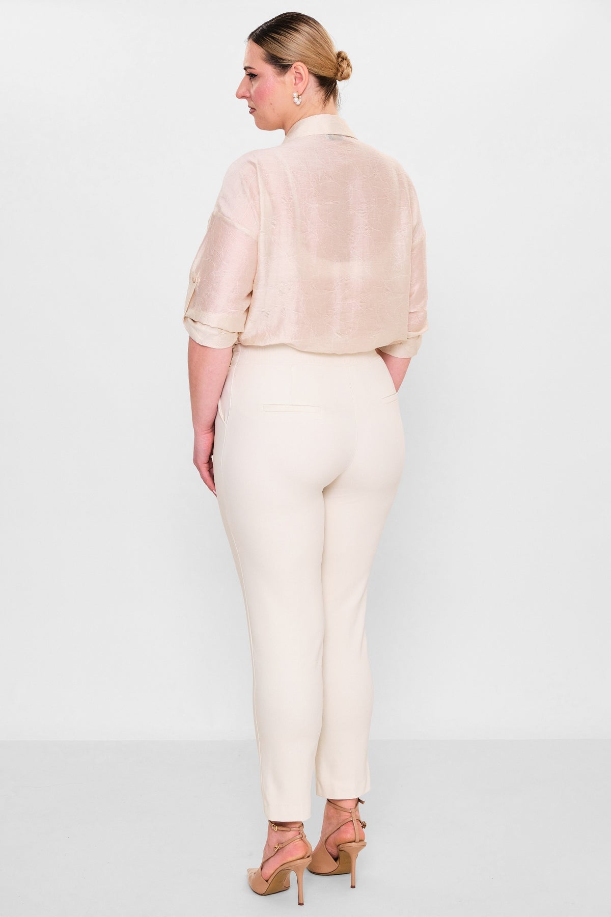 Devatex - Plus Size Trousers (DVT3102-383-42-48B) - 8690200128004