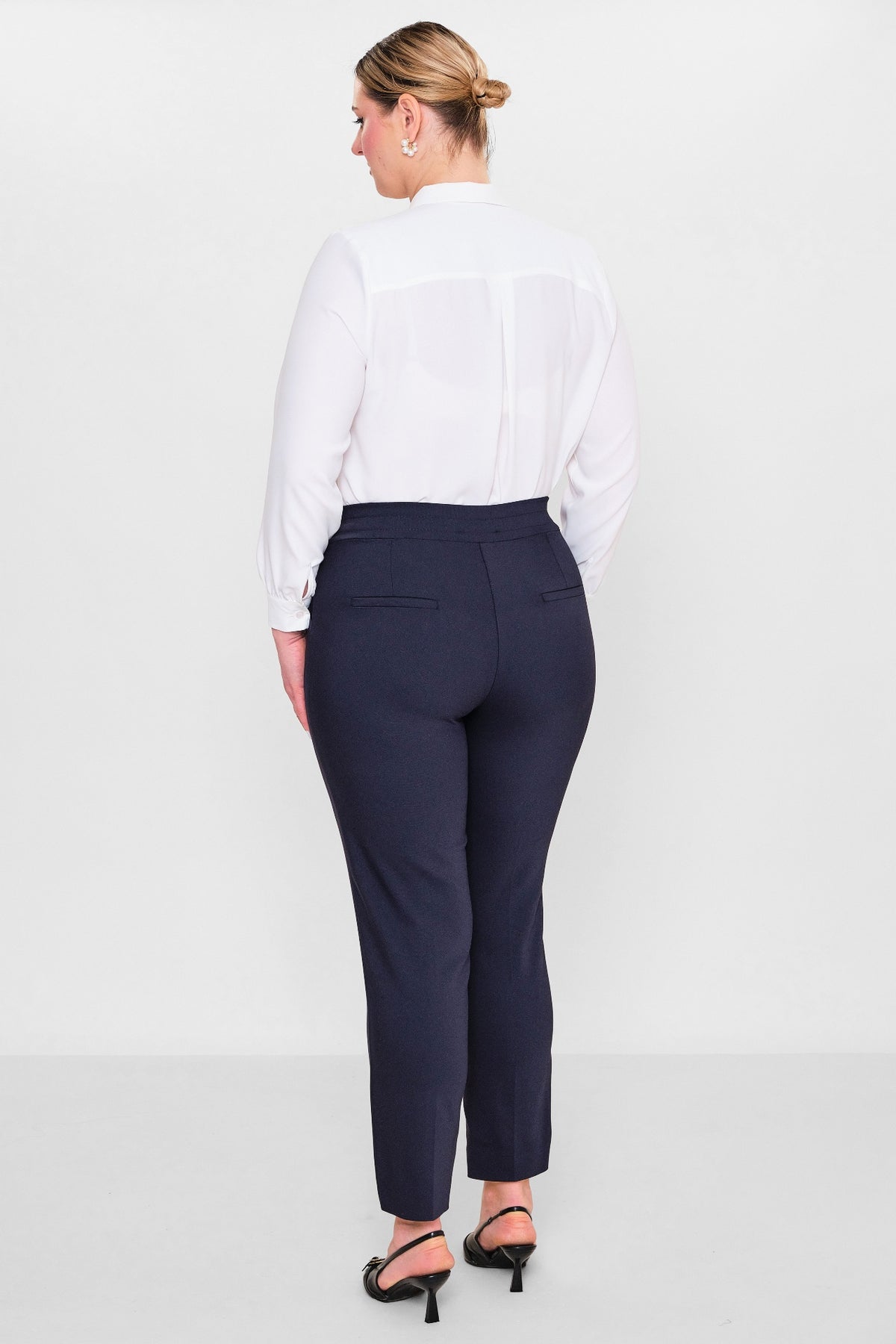 Devatex - Plus Size Trousers (DVT3102-383-42-48B) - 8690200128011