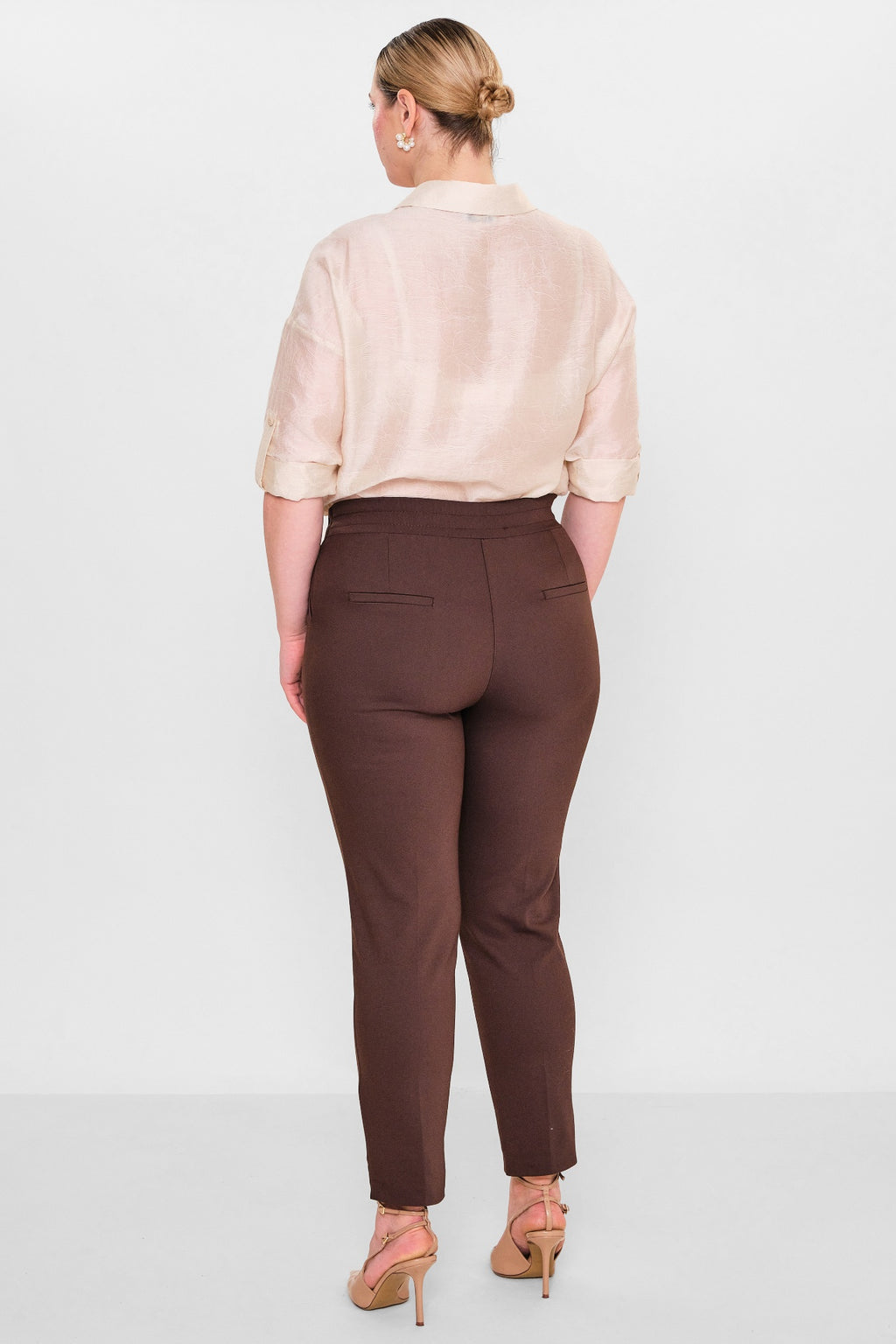 Devatex - Plus Size Trousers (DVT3102-383-42-48B) - 8690200128028