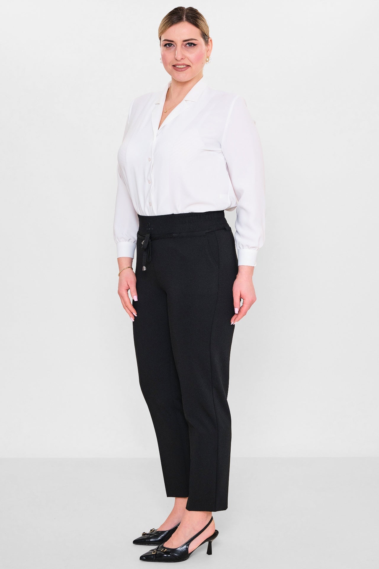 Devatex - Plus Size Trousers (DVT3114-32-42-48) - 8690200128141