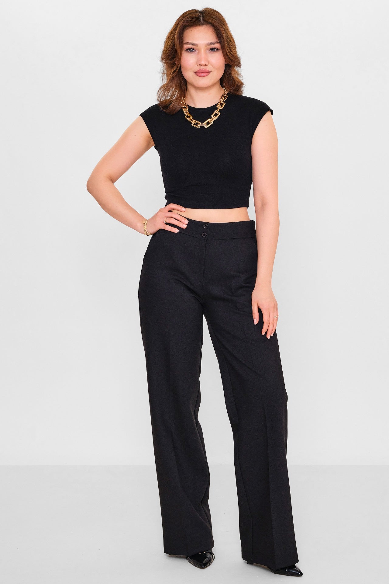 Fimore - Plus Size Trousers (FMR26Y1341-60) - 8690200128172