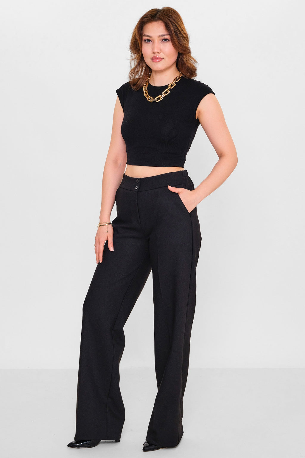 Fimore - Plus Size Trousers (FMR26Y1341-60) - 8690200128172