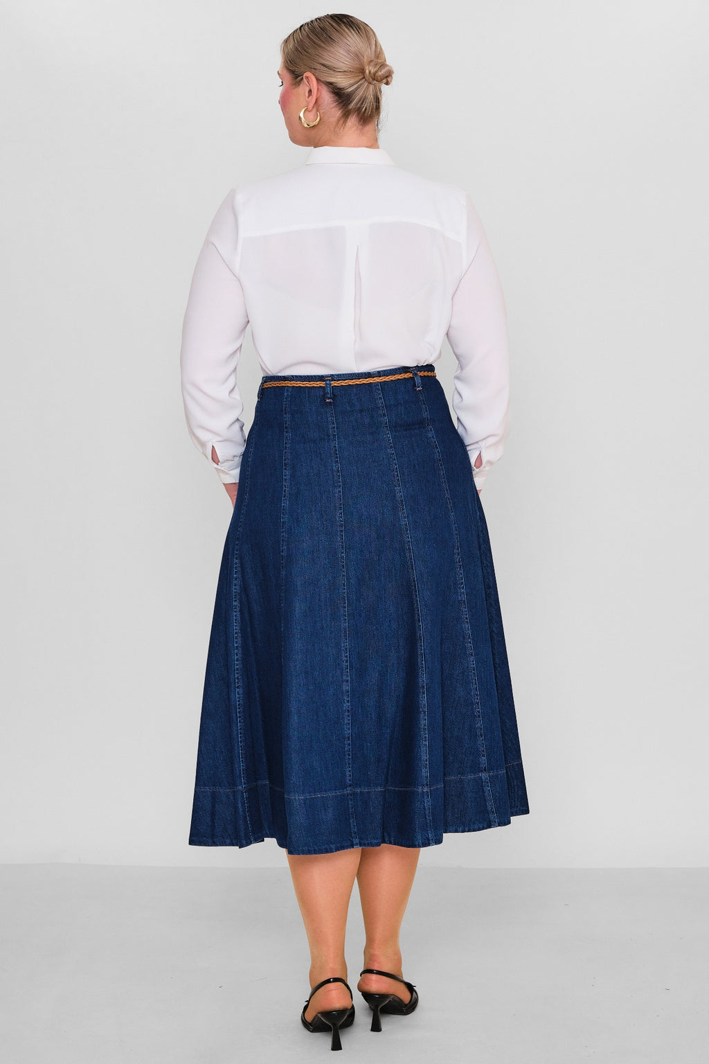 Elitline - Plus Size Skirt (ELT26Y2-37-4013) - 8690200128325