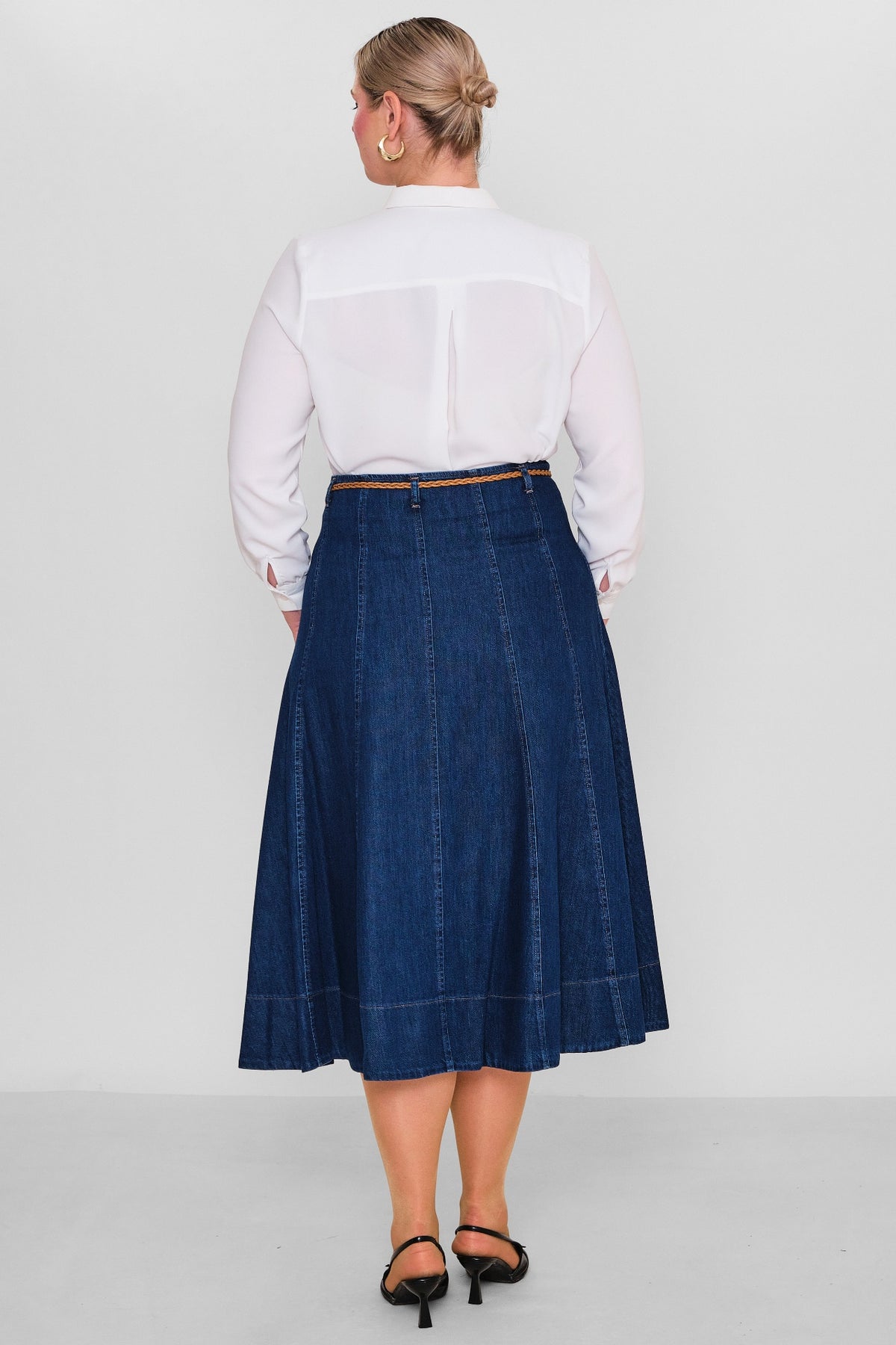 Elitline - Plus Size Skirt (ELT26Y2-37-4013) - 8690200128325