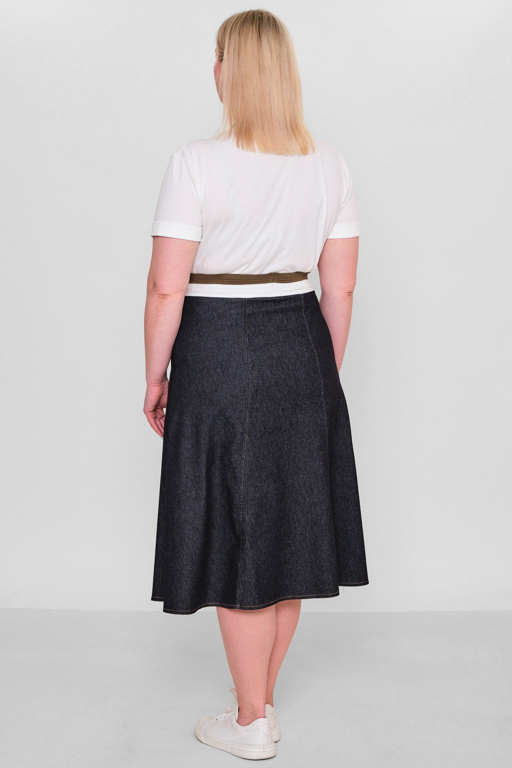 Elitline - Plus Size Skirt (ELT26Y2-34-4014) - 8690200128332