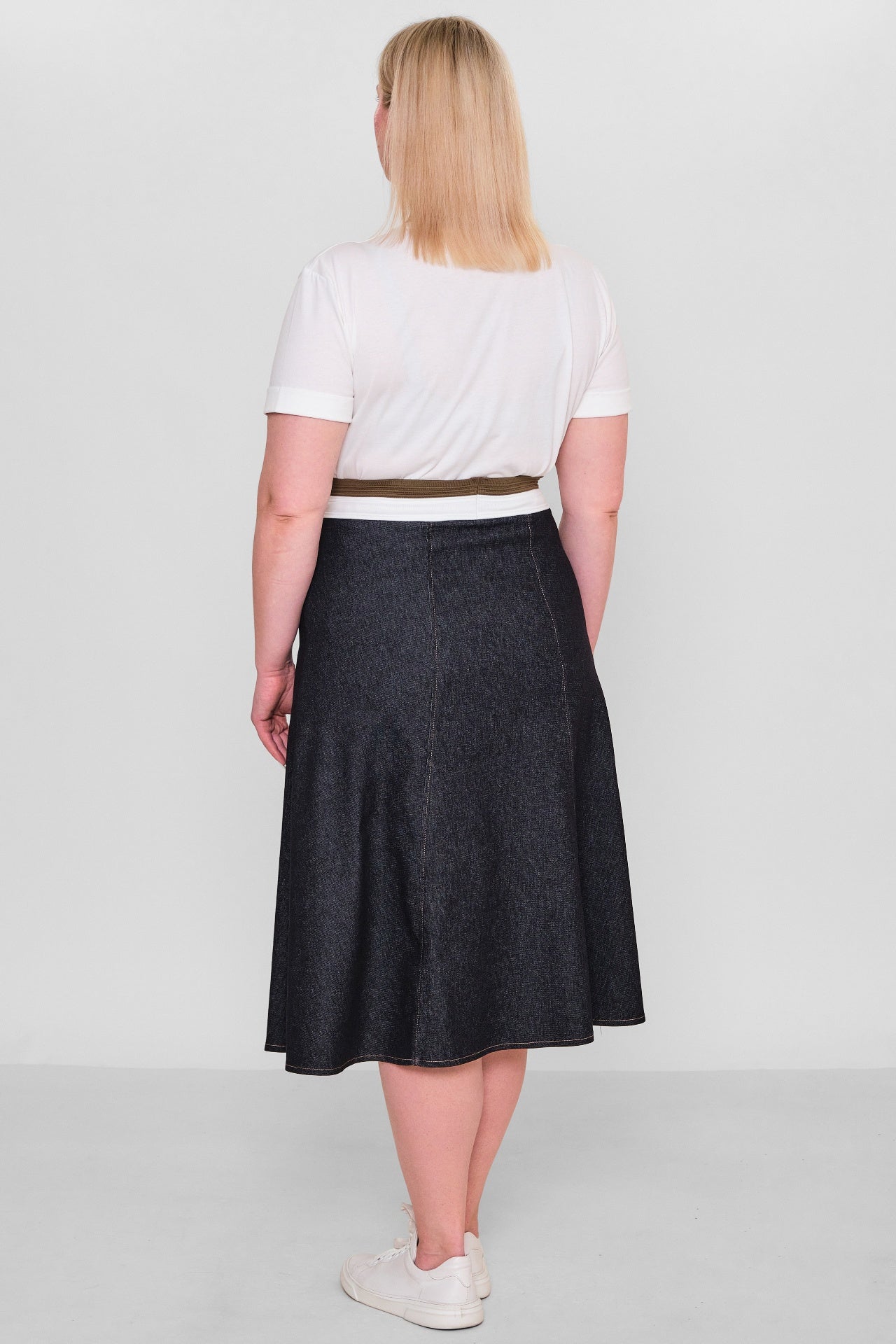 Elitline - Plus Size Skirt (ELT26Y2-34-4014) - 8690200128332