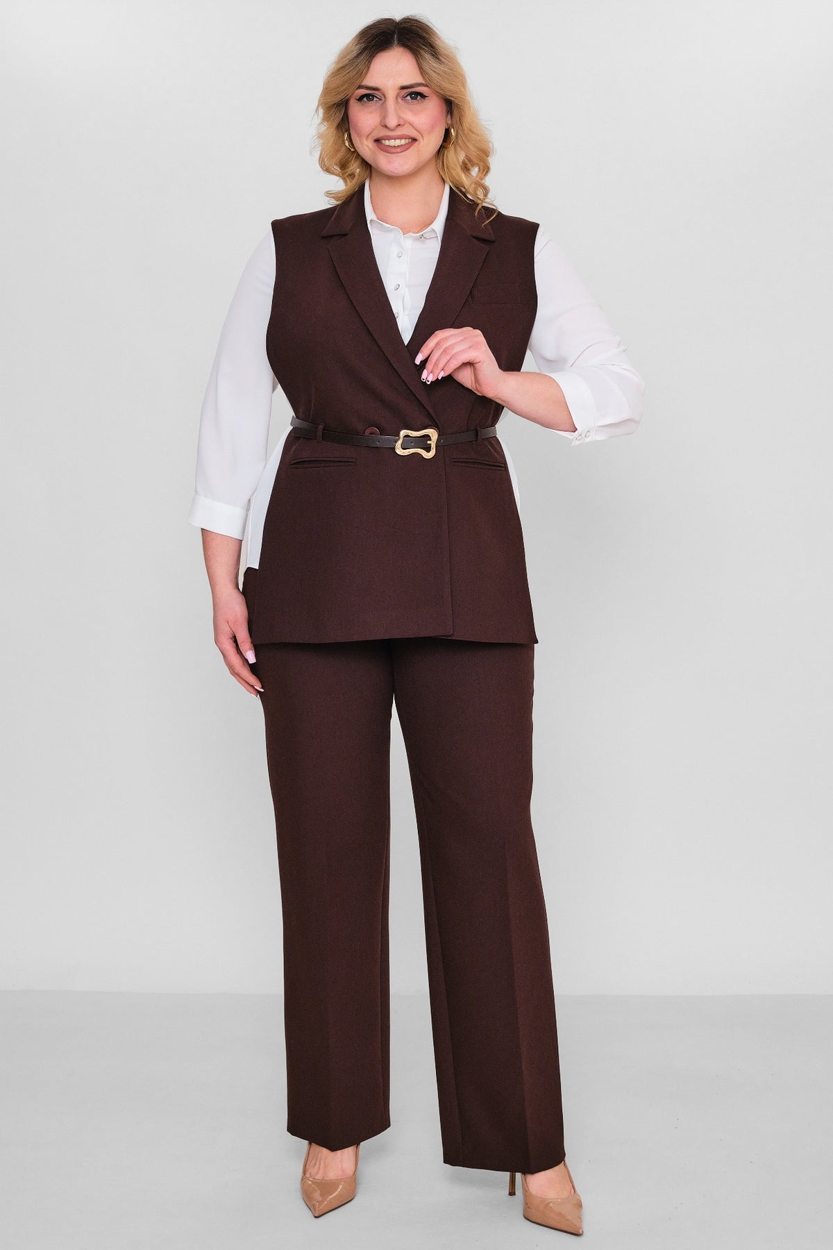 Elitline - Plus Size Suit (ELT26Y4-33-3008) - 8690200128370