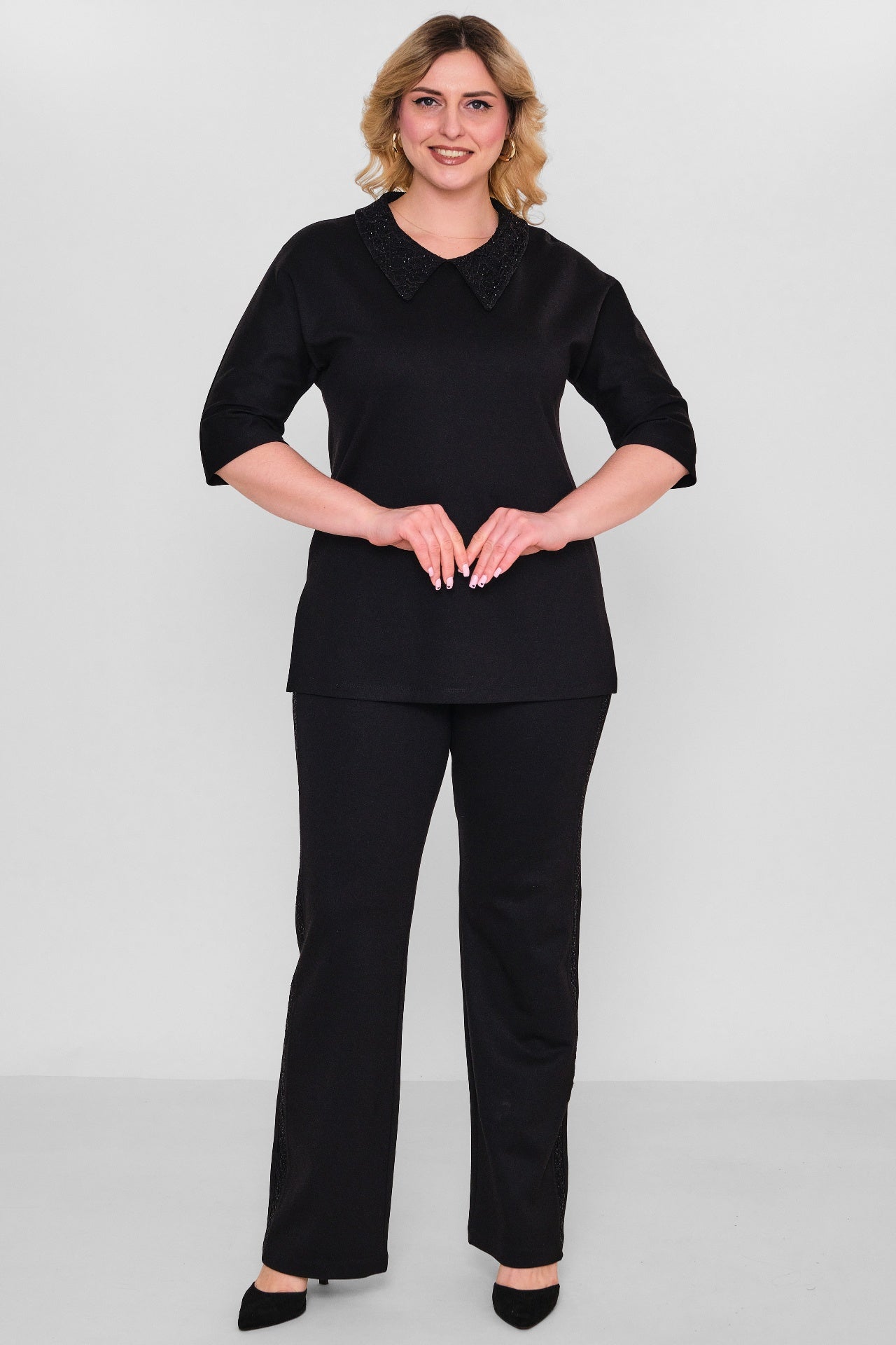 Elitline - Plus Size Suit (ELT26Y7-24-4052) - 8690200128387