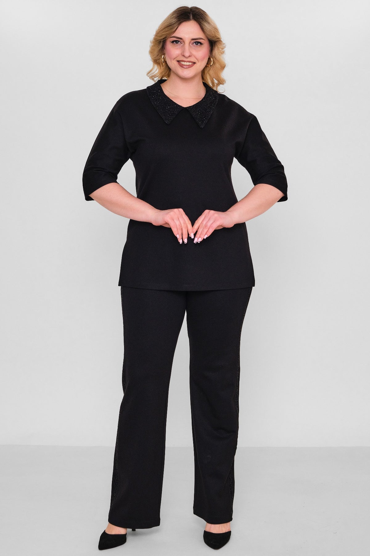 Elitline - Plus Size Suit (ELT26Y7-24-4052) - 8690200128387