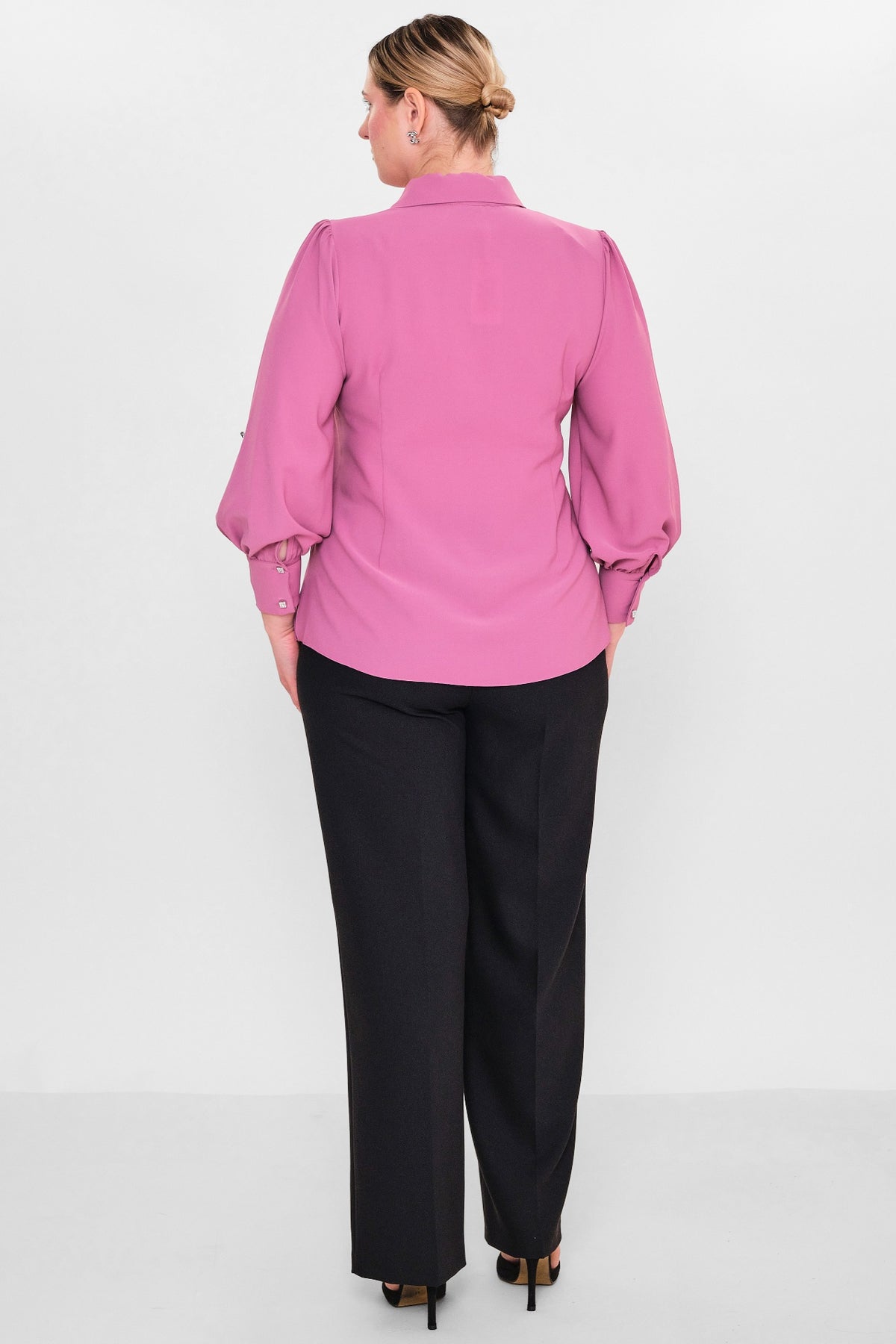 Kifayet - Plus Size Shirt (KFY26Y17170-01) - 8690200128417