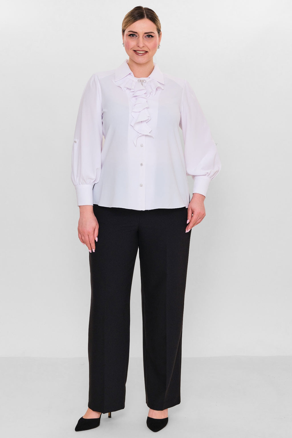Kifayet - Plus Size Shirt (KFY26Y17170-01) - 8690200128424