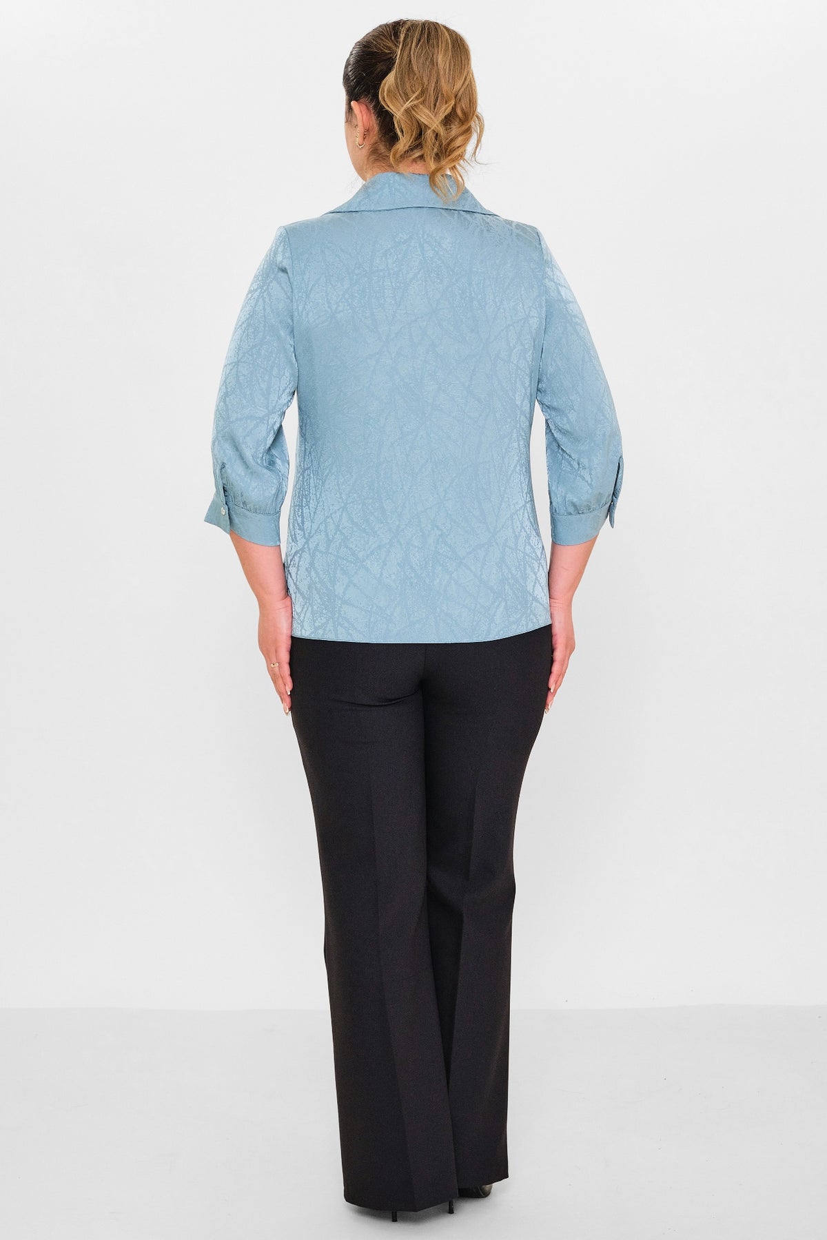 Kifayet - Plus Size Shirt (KFY26Y18508-01) - 8690200128462