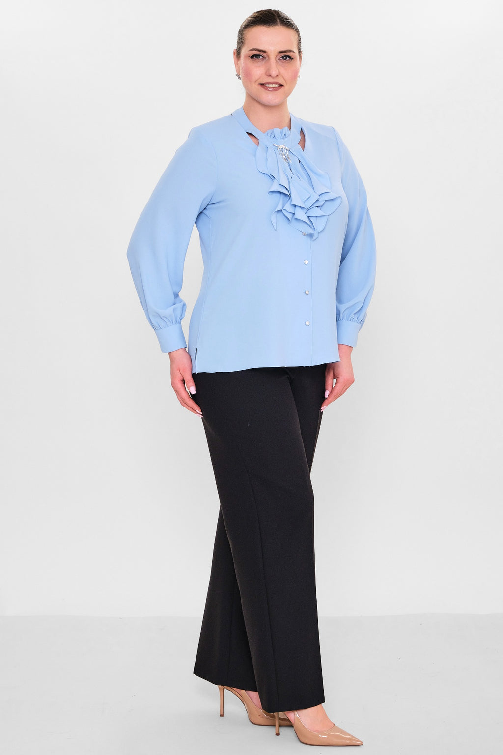 Kifayet - Plus Size Shirt (KFY26Y18703-01) - 8690200128547