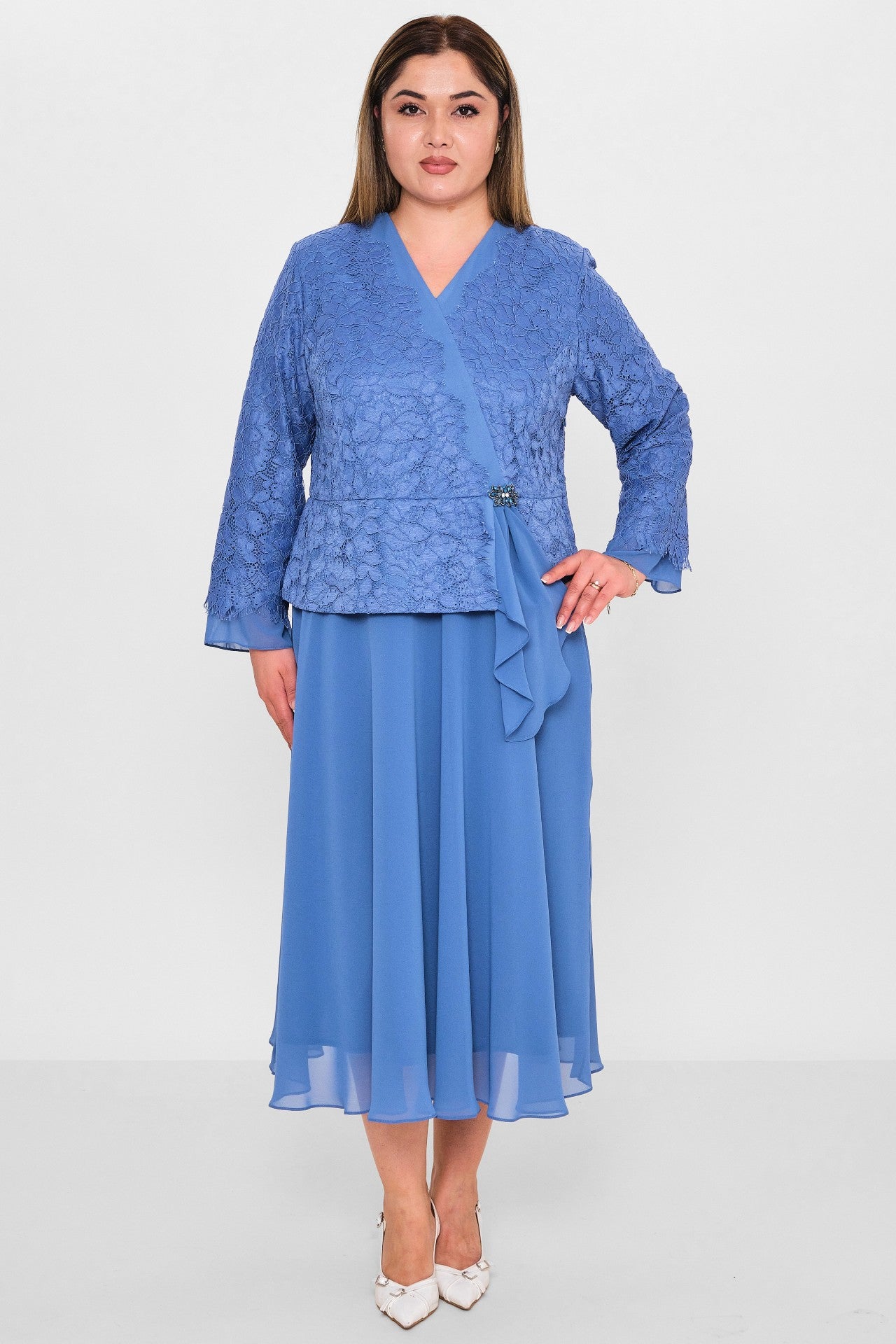 Gumanize - Plus Size Dress (GMZ2026-320-8128) - 8690200128622