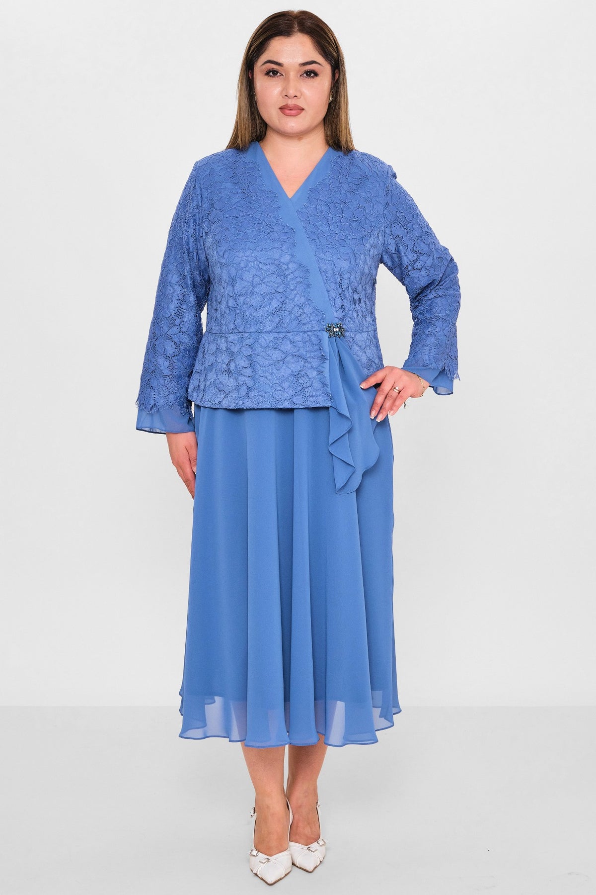 Gumanize - Plus Size Dress (GMZ2026-320-8128) - 8690200128622