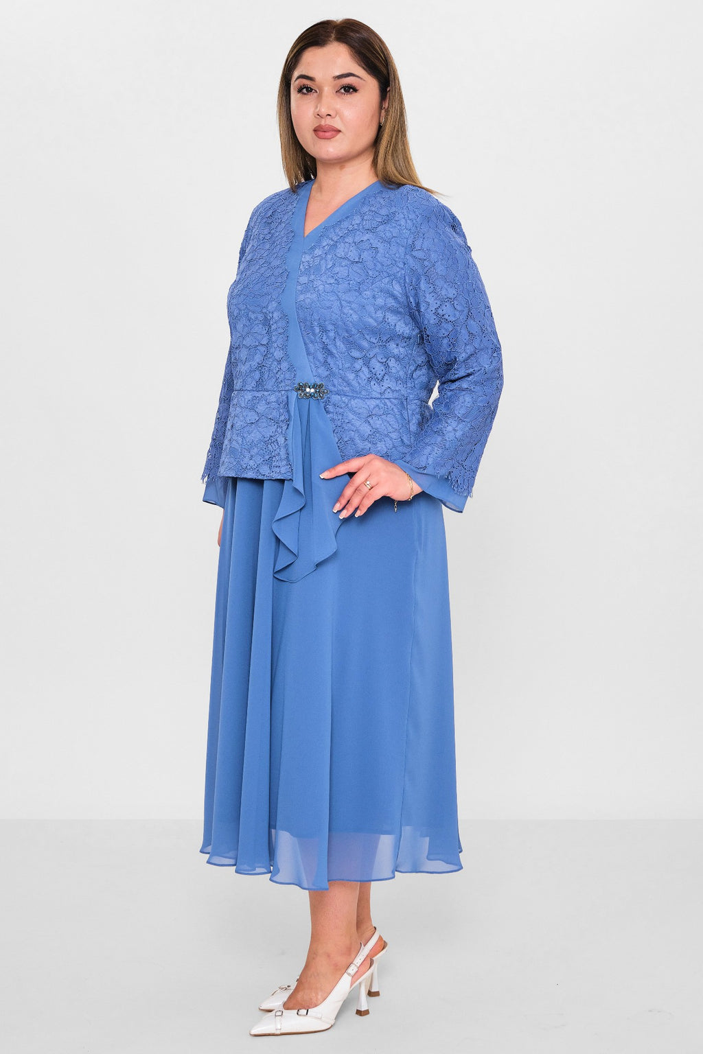 Gumanize - Plus Size Dress (GMZ2026-320-8128) - 8690200128622