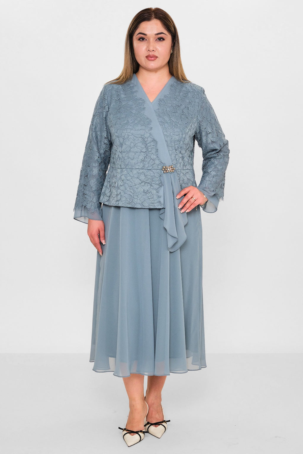 Gumanize - Plus Size Dress (GMZ2026-320-8128) - 8690200128639