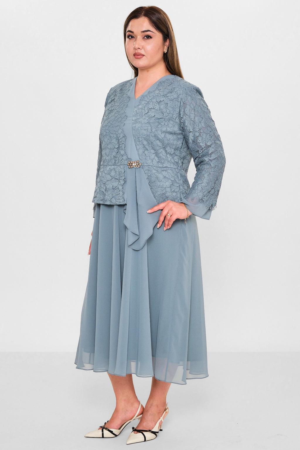 Gumanize - Plus Size Dress (GMZ2026-320-8128) - 8690200128639