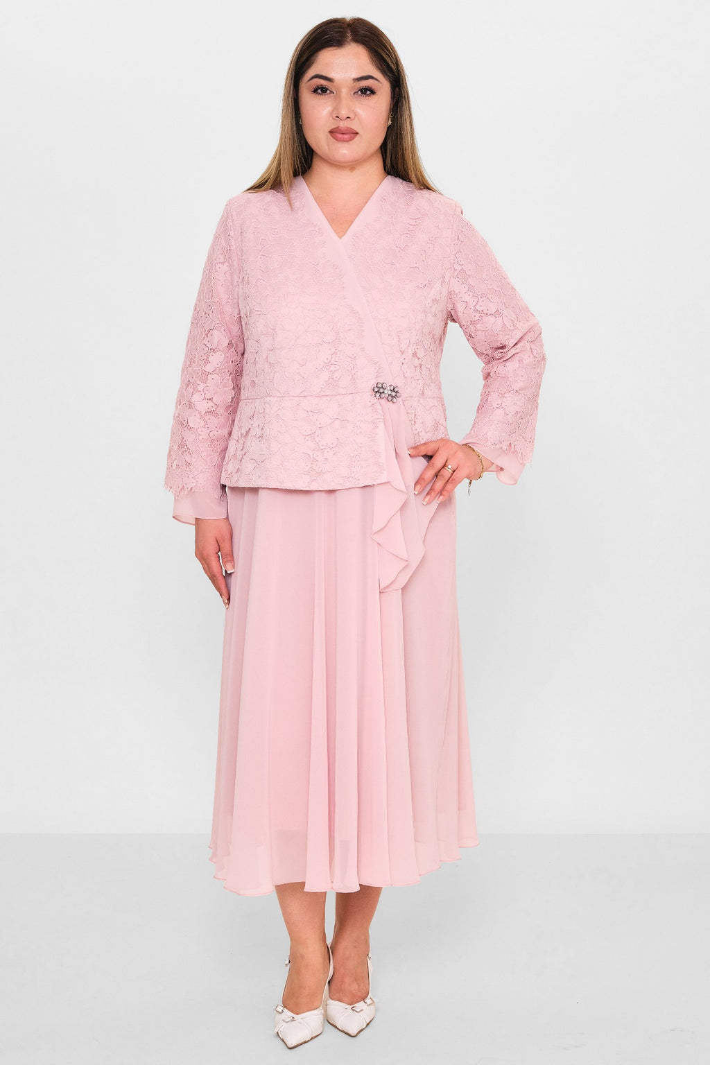 Gumanize - Plus Size Dress (GMZ2026-320-8128) - 8690200128646