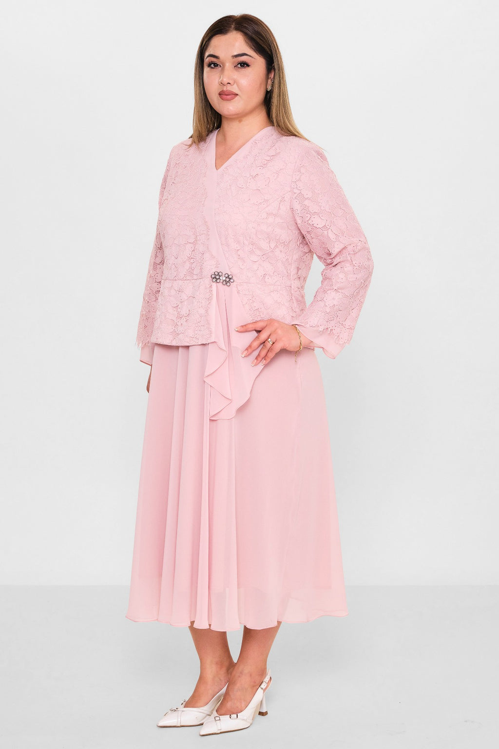 Gumanize - Plus Size Dress (GMZ2026-320-8128) - 8690200128646