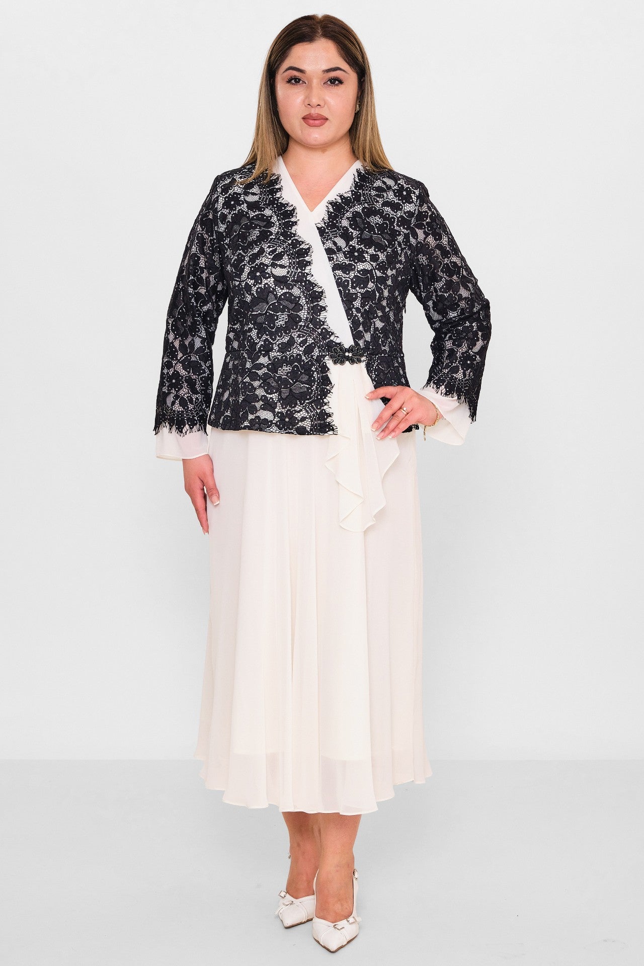 Gumanize - Plus Size Dress (GMZ2026-320-8128) - 8690200128653