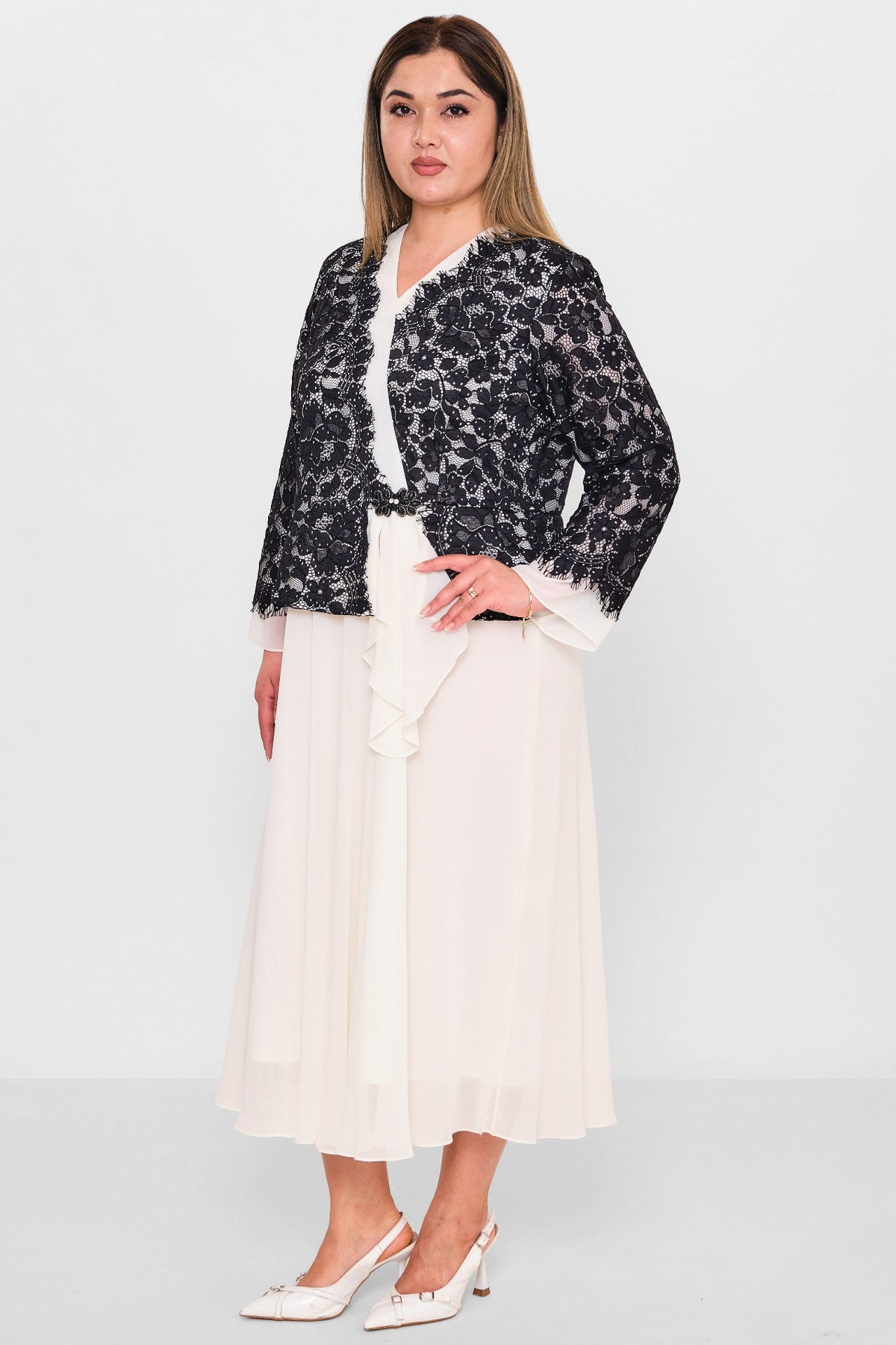 Gumanize - Plus Size Dress (GMZ2026-320-8128) - 8690200128653