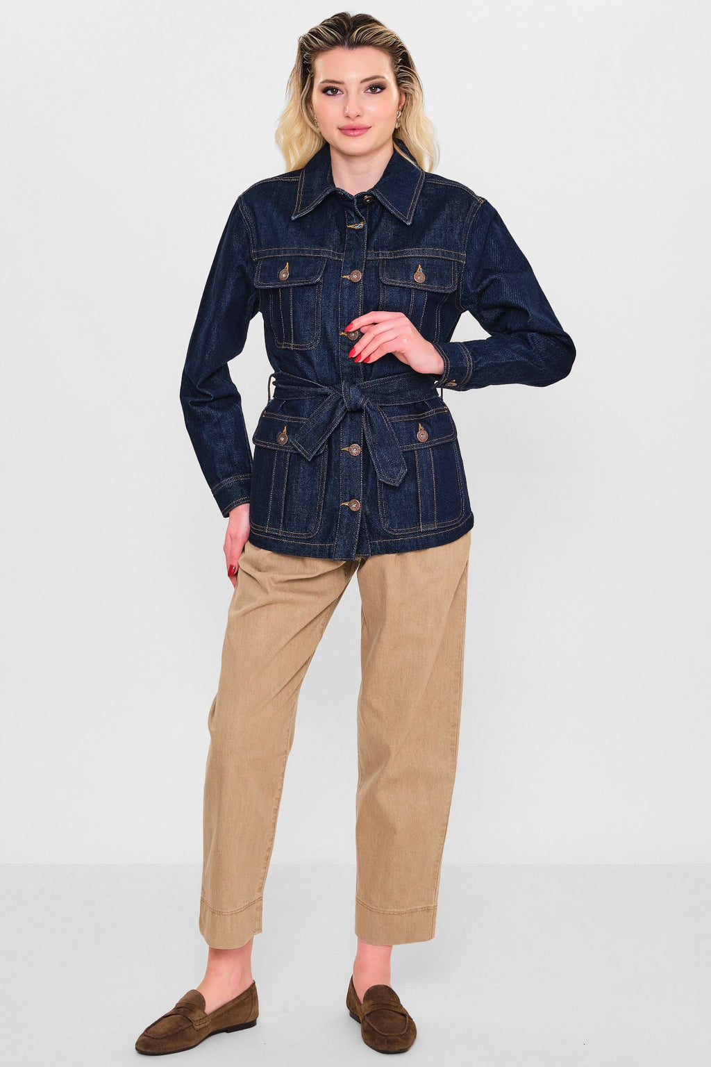 Fashion club - Plus Size Jacket (FSC26YFXW093) - 8690200128776