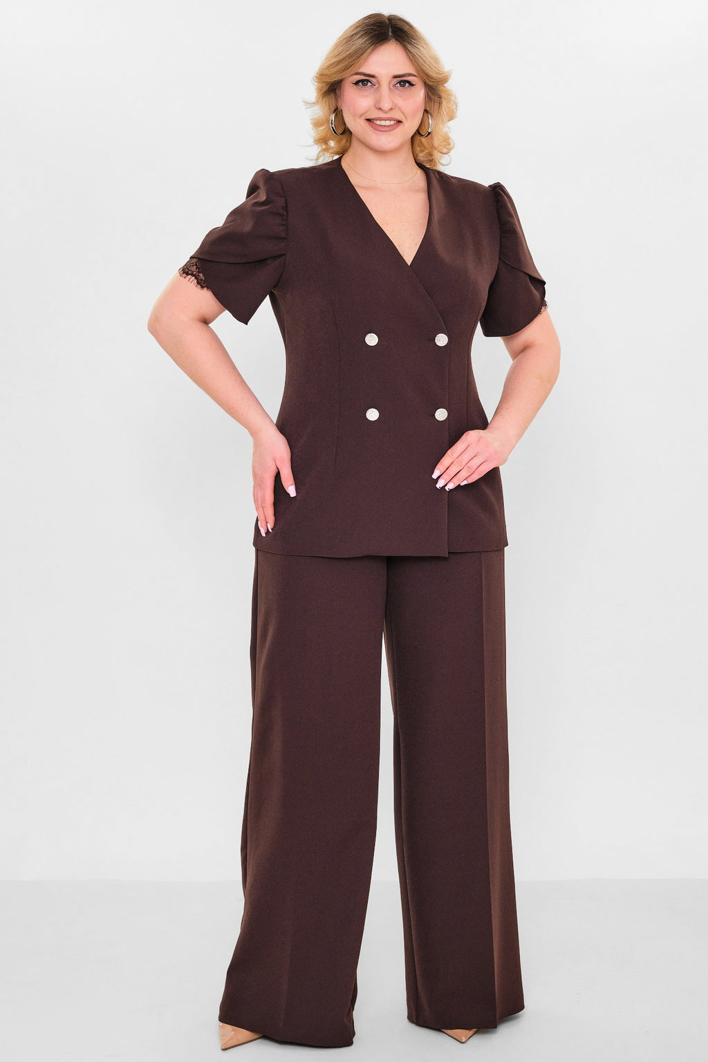 Greencountry - Plus Size Suit (GRC26Y8386) - 8690200128813