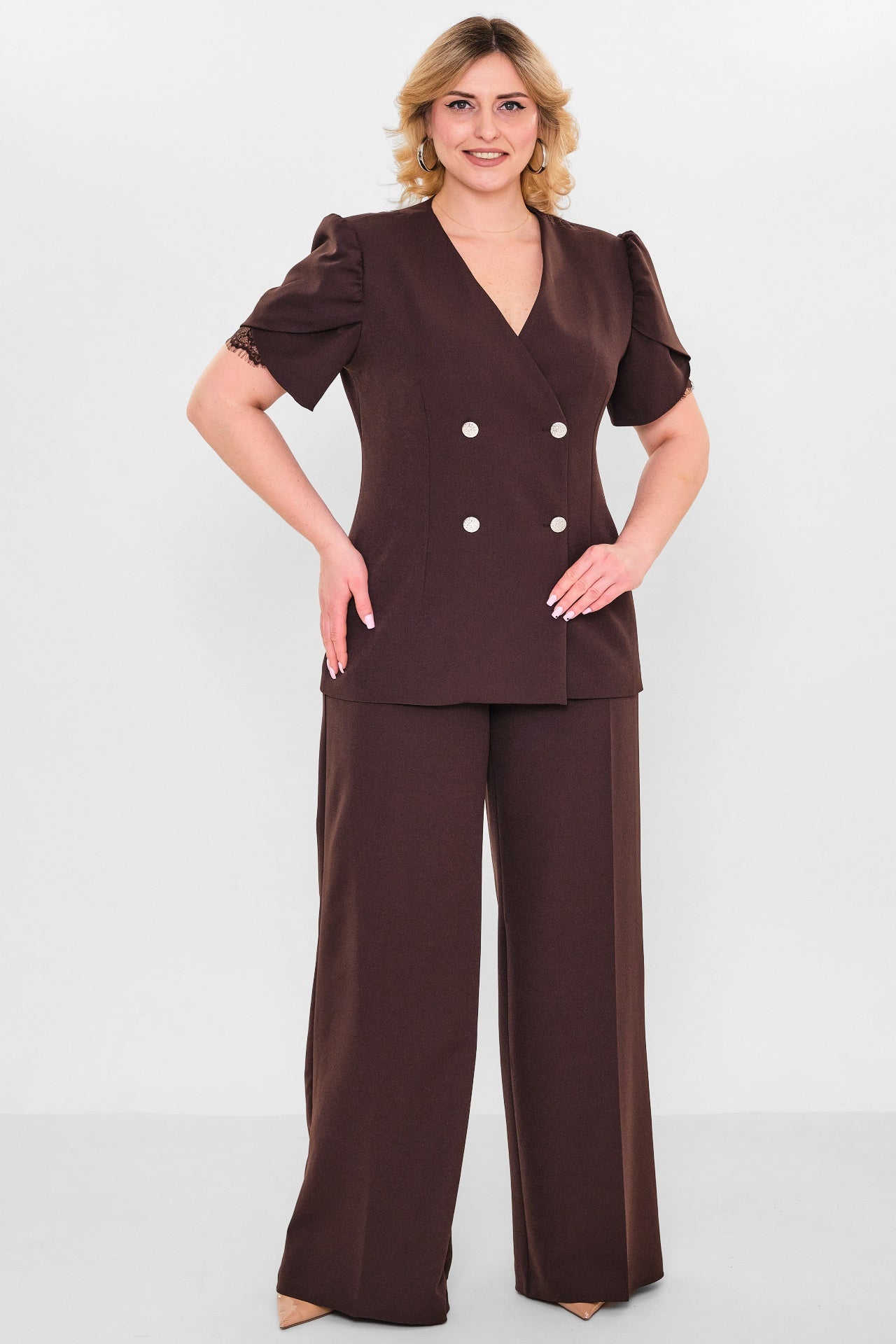 Greencountry - Plus Size Suit (GRC26Y8386) - 8690200128813
